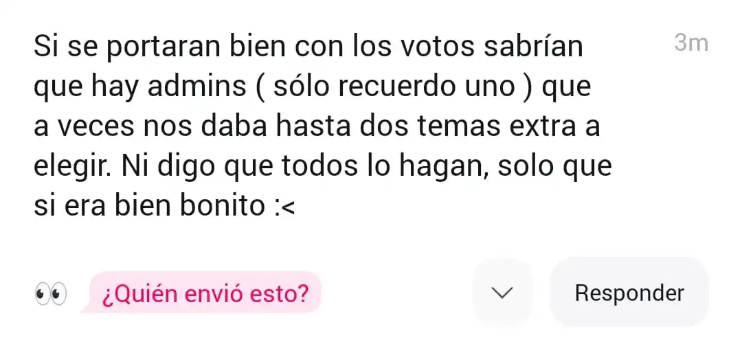 Image from ֹ⤿ ִׄㅤᩘ݄🌈. ᥕіᥒ𝗍ᥱr s𝗍ᥲrs ๋࣭ ⭑ ˓ ଓ.: 🩺;; Estos últimos días los votos han estado muy malos:c. Y a veces au...