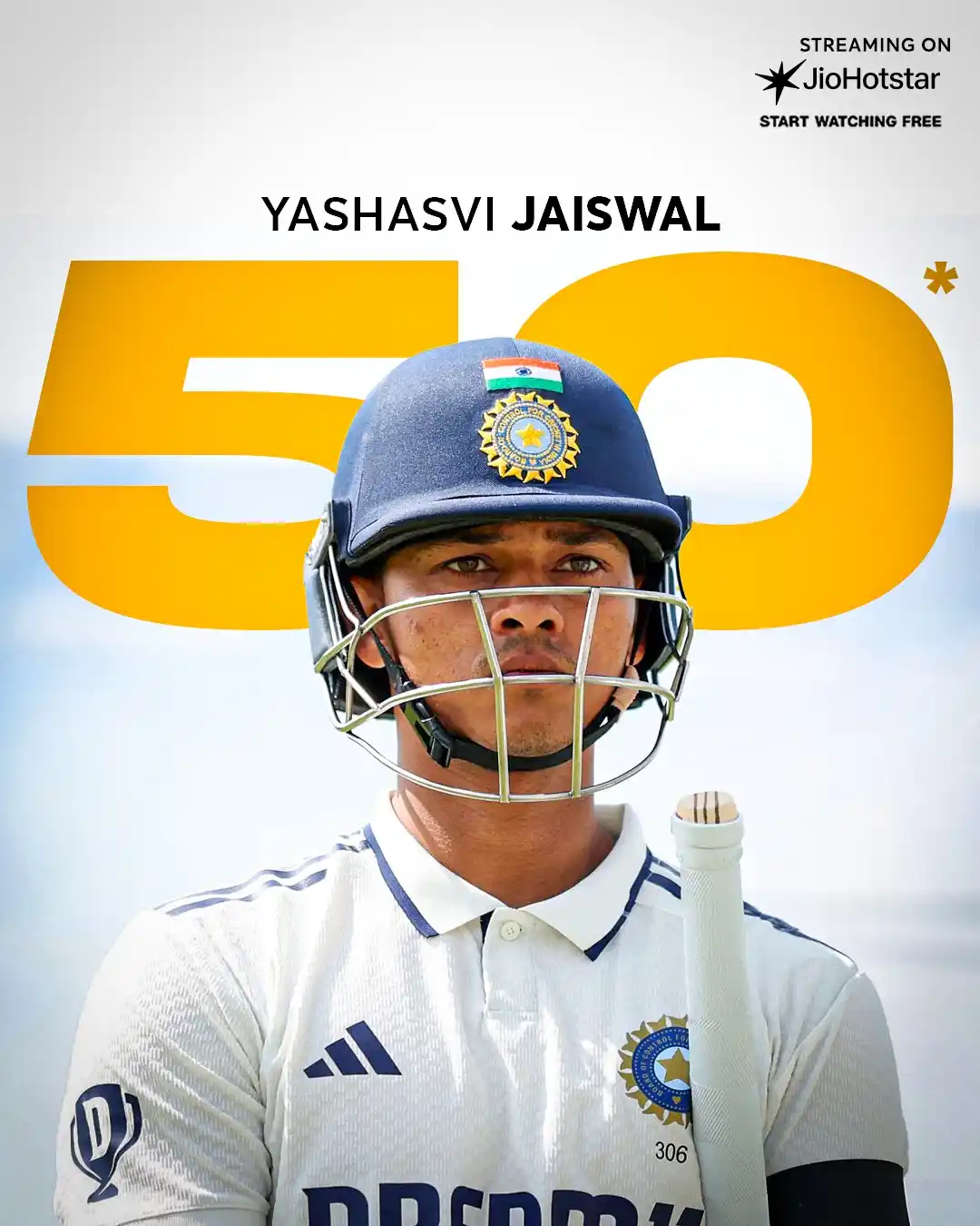 Image from Star Sports India: First Test innings in England & Yashasvi Jaiswal stamps his authority ...
