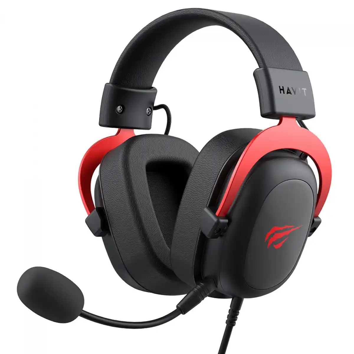 Image from Ofertas Terabyte!: ✨ Headset Gamer Havit HV-H2002D Black/Red ✨ Drivers de 53mm, compatíve...