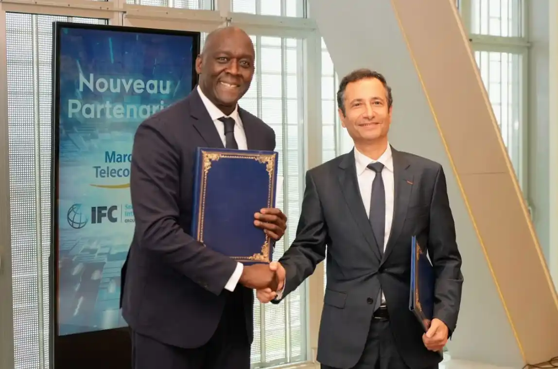 Image from 📈Boursenews_officiel: *IFC accorde deux emprunts de 370 millions d’euros à Maroc Telecom pou...