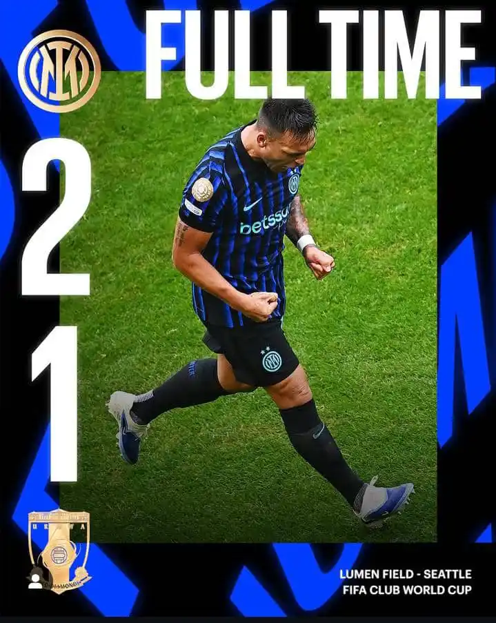 Image from DStv Rwanda: Inter Milan yakijijwe isura! Itsinze Urawa Red Diamonds 2-1 umukino wa...