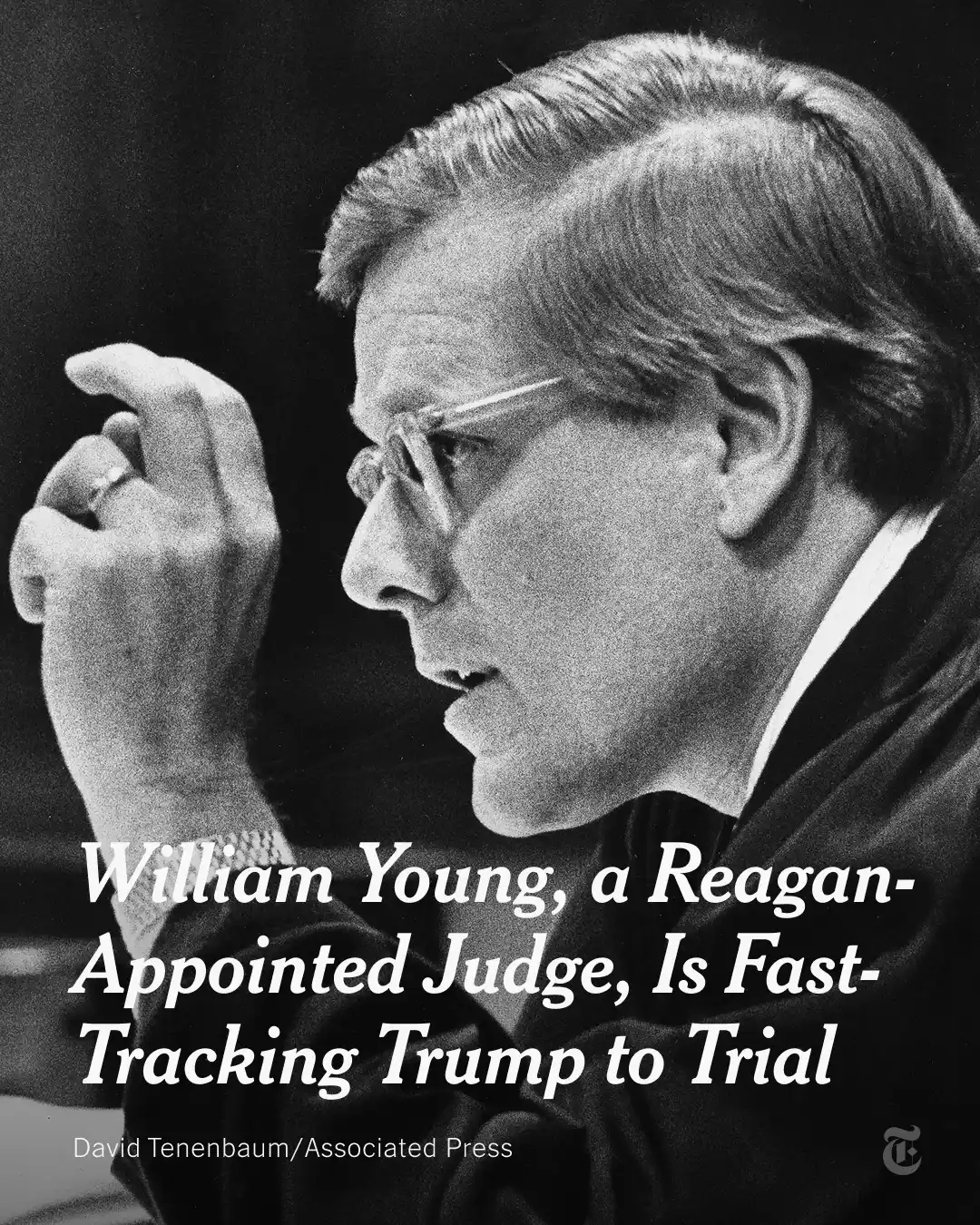 Image from The New York Times: Judge William Young’s long career has been punctuated by high-profile ...
