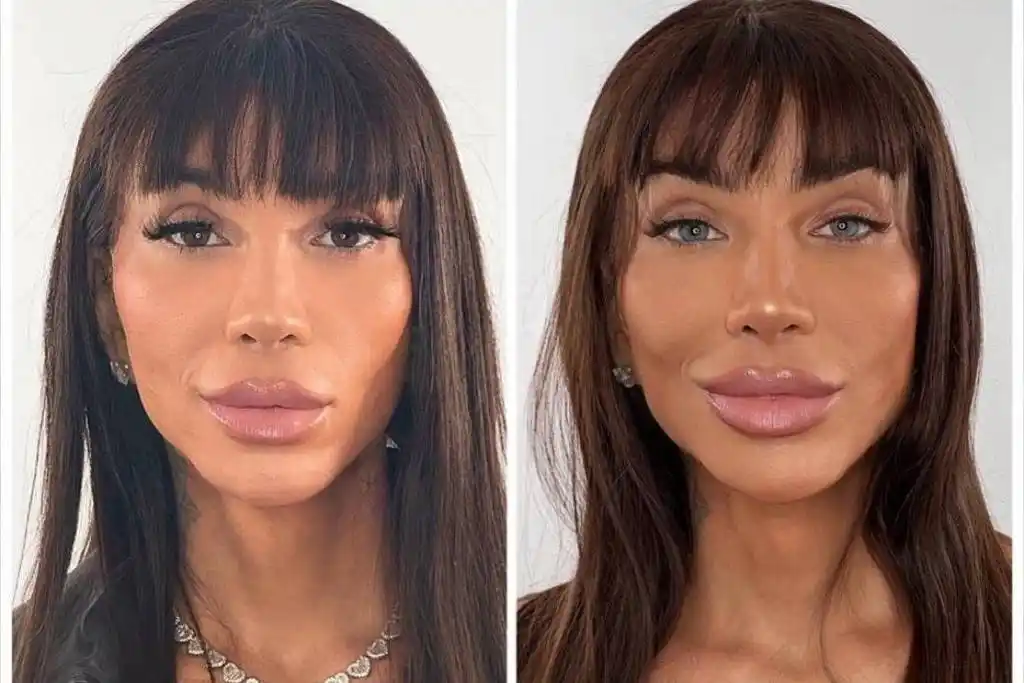 Image from Famosos, Novelas, Realities e Muito Mais | F5: *Maya Massafera muda a cor dos olhos com cirurgia*. Influenciadora tra...