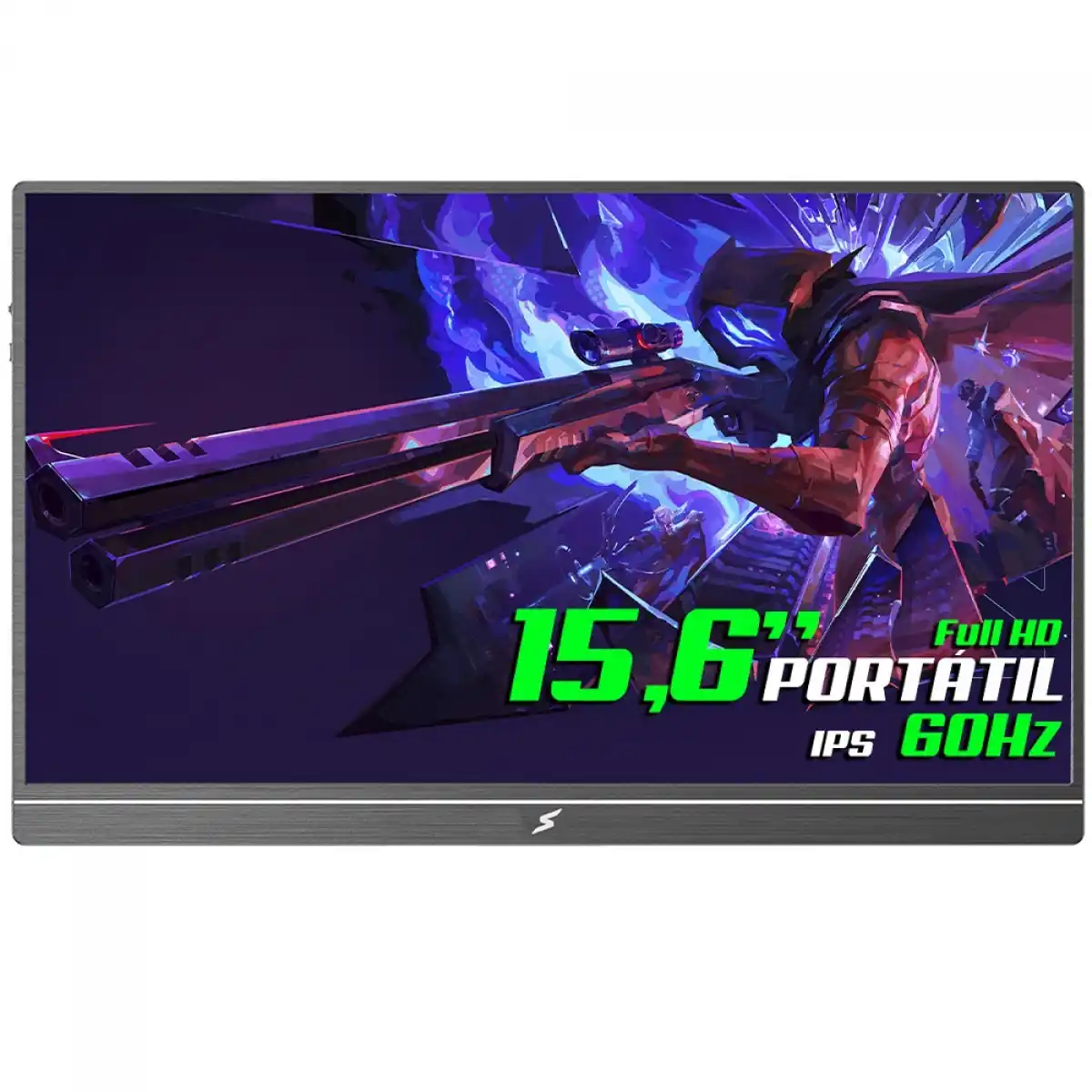 Image from Ofertas Terabyte!: ✨ Monitor Portátil SuperFrame Preview V2 15.6" Full HD ✨ IPS, 60Hz, co...