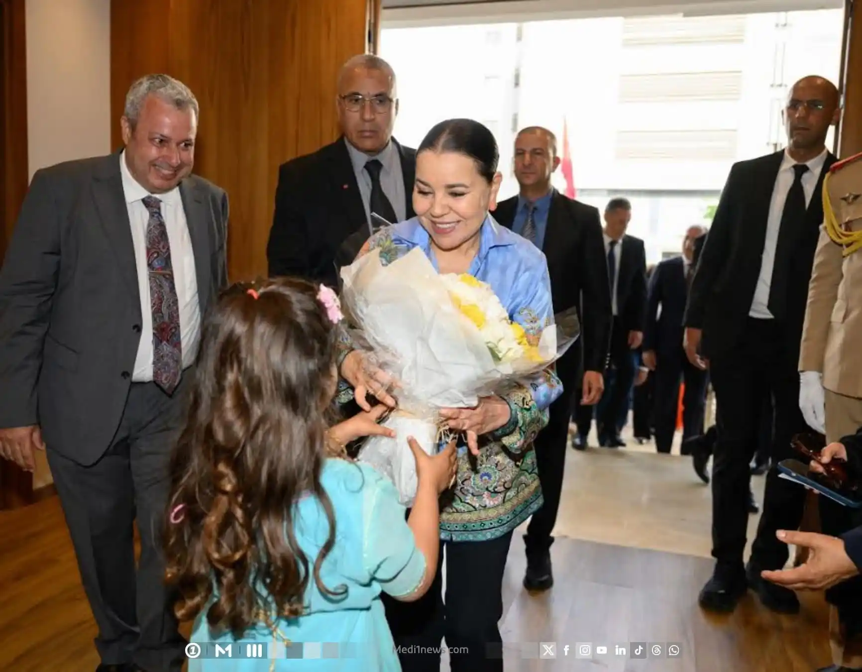 Image from Medi1TV: SAR la Princesse <a class="text-blue-500 hover:underline cursor-pointe...