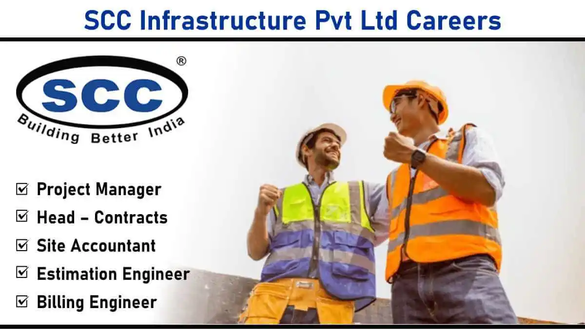 Image from ✅Construction Jobs: 📢📢 *SCC Infrastructure Pvt Ltd | Apply Immediately* *Apply Link �...