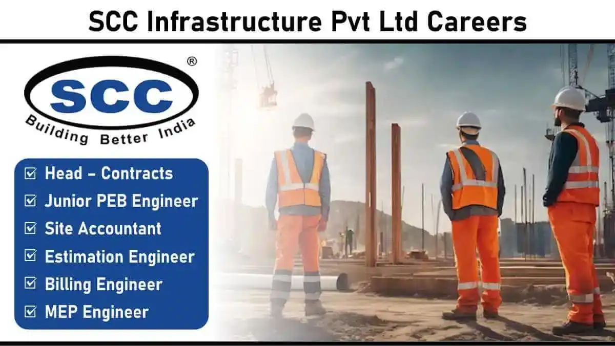 Image from ✅Construction Jobs: 📢📢 *SCC Infrastructure Pvt Ltd | Apply Immediately* *Apply Link �...