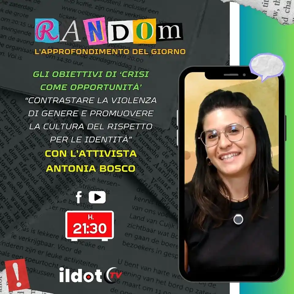 Image from Il Dot: 🏳️🌈 "Stop ai femminicidi! Combattere la violenza di genere, educare...