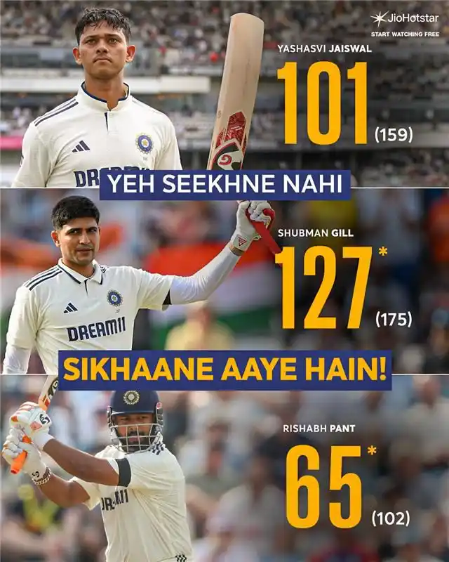 Image from Star Sports India: Team India’s next gen has come out all guns blazing to kick off the se...