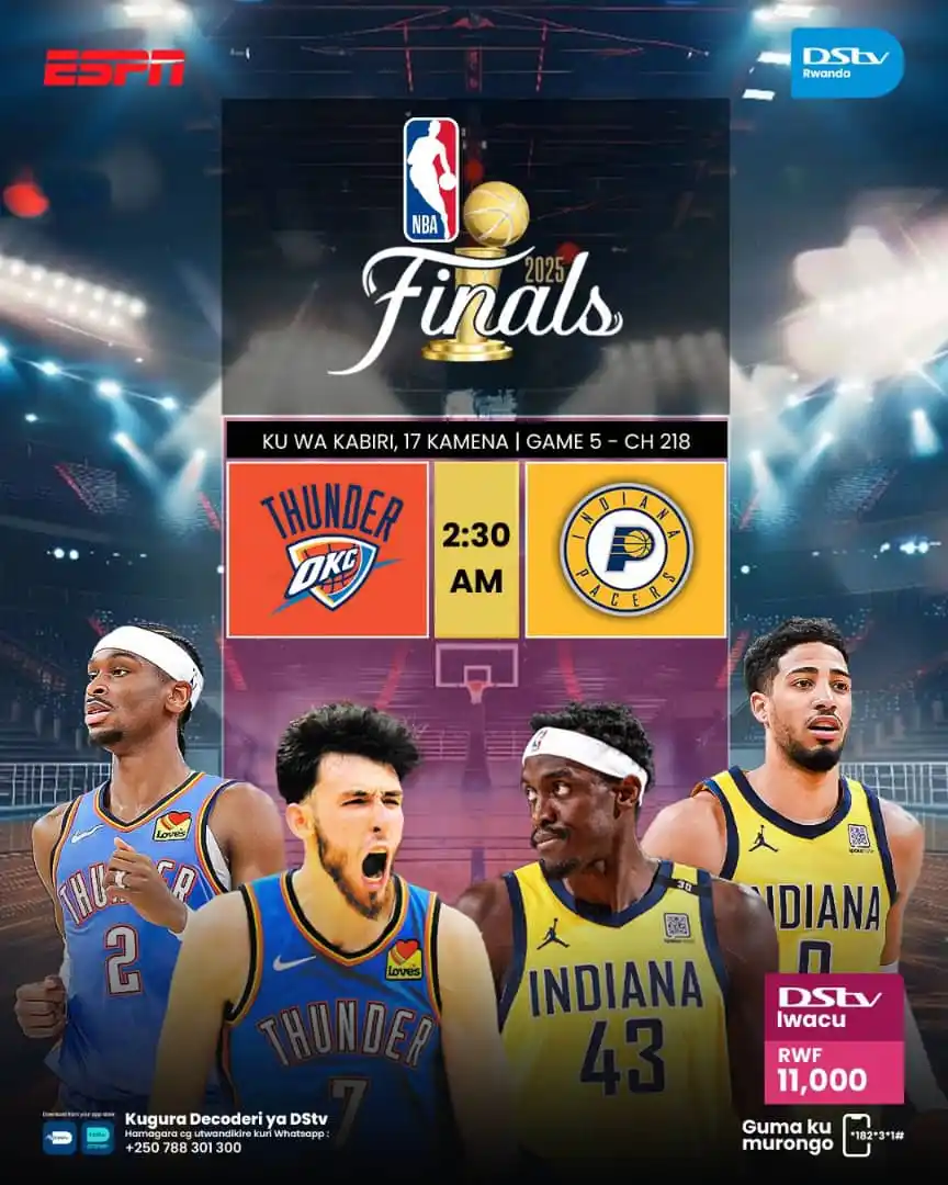 Image from DStv Rwanda: Utsinda Game 5 hagati ya <a class="text-blue-500 hover:underline curso...