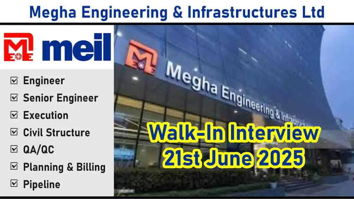 Image from ✅Construction Jobs: 📢📢 *Walk-In Interview 21st June* *Read Full Details 👇* https://...
