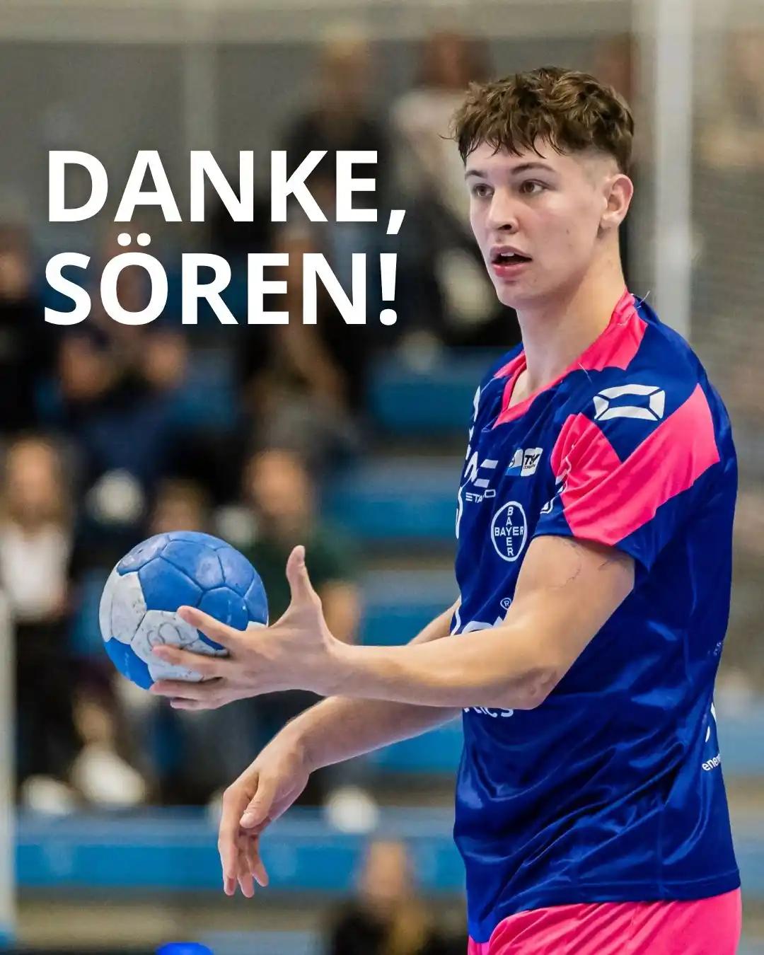 Image from TSV Bayer Dormagen Handball: 8️⃣ Jahre im TSV-Trikot💙🤍  Wie schnell die Zeit vergeht! 🥹 Nach 8️⃣...