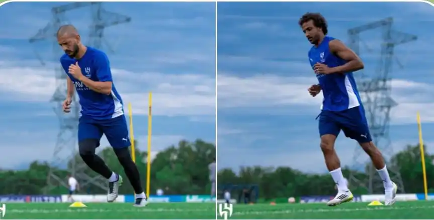 Image from نادي الهلال الرياضي Alhilal FC: 🚨 عاجل: جاهزية المالكي والشهراني لمباريات الهلال القادمة 💙...
