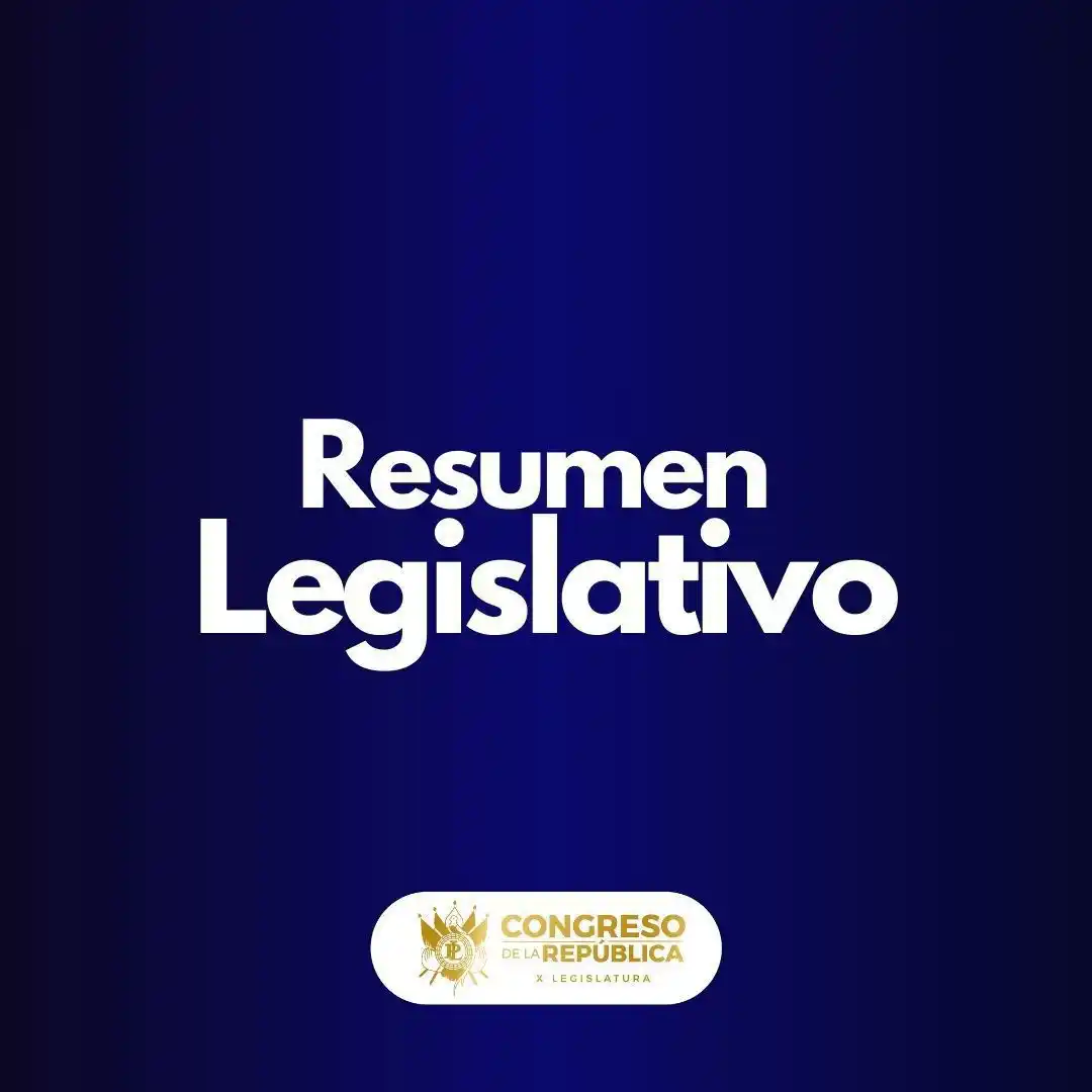 Image from Congreso de la República: ¡Buenas tardes! Conoce las noticias más relevantes de esta jornada leg...