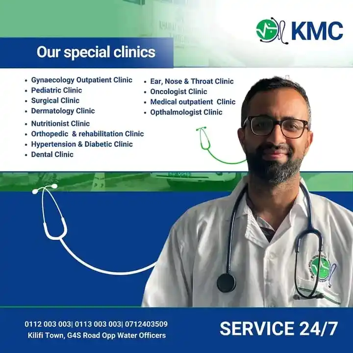 Image from BashBuzz: *CLASSIFIED AD* *KHAIRAT HOSPITAL* 📍 *Location:* Kilifi 🌍 *Service...