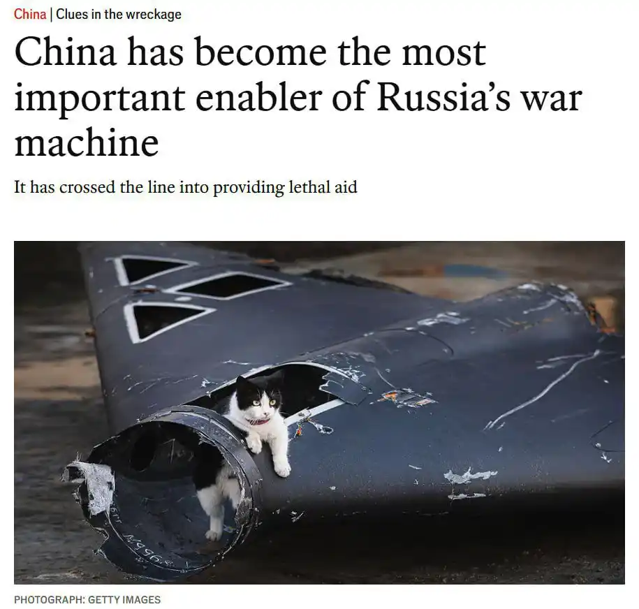 Image from 24 Канал | Новини України: 🇨🇳🪖*Китай став ключовим постачальником для росії і, можливо, переда...