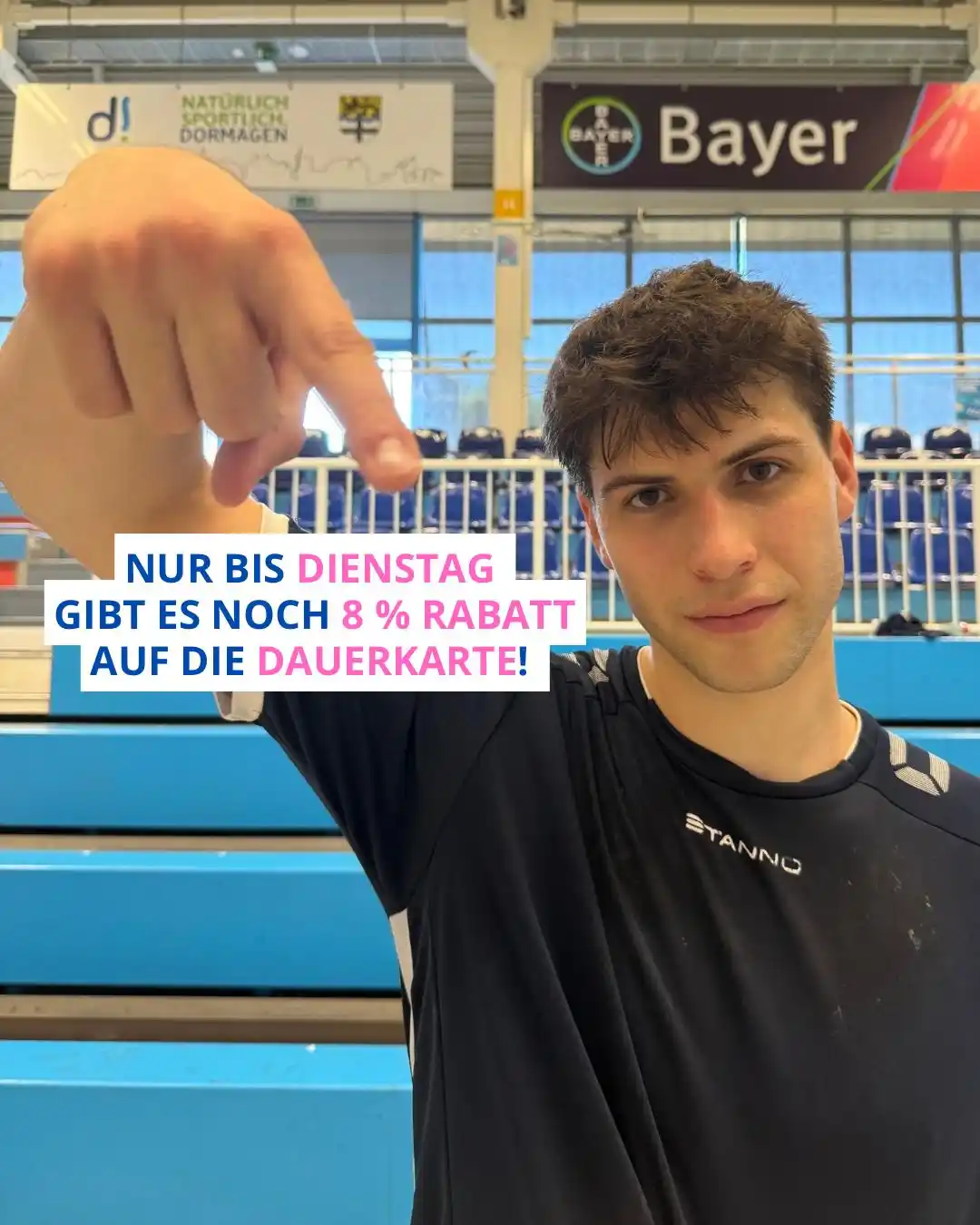 Image from TSV Bayer Dormagen Handball: Der Countdown läuft! Bis Dienstag (17.06., 23:59 Uhr) könnt ihr euch ...