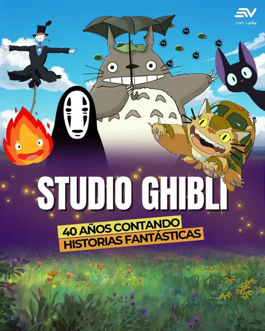Image from Ecuavisa: 🎂 El 15 de junio de 1985, Hayao Miyazaki, Isao Takahata y Toshio Suzu...