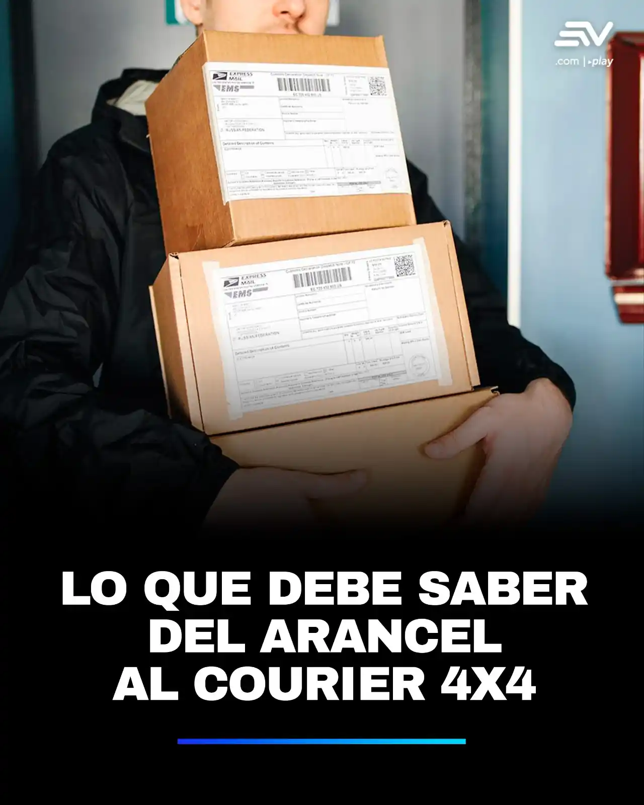 Image from Ecuavisa: El arancel fijo de USD 20 a las compras del régimen 4X4 📦 en Ecuador ...