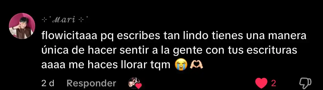 Image from ﹙⭐️﹚ ִ ࣪ Flowii's diary ۫ㅤ: Esos comentarios me hacen llorar de felicidad ☹️💗💗💗...