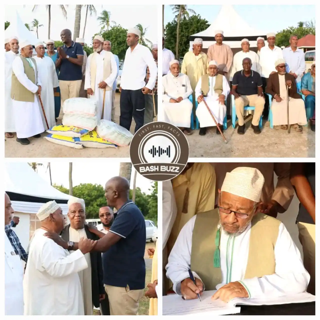 Image from BashBuzz: *Gavana Mung’aro Afarijiwa na Viongozi wa Dini kutoka Malindi*   Viong...