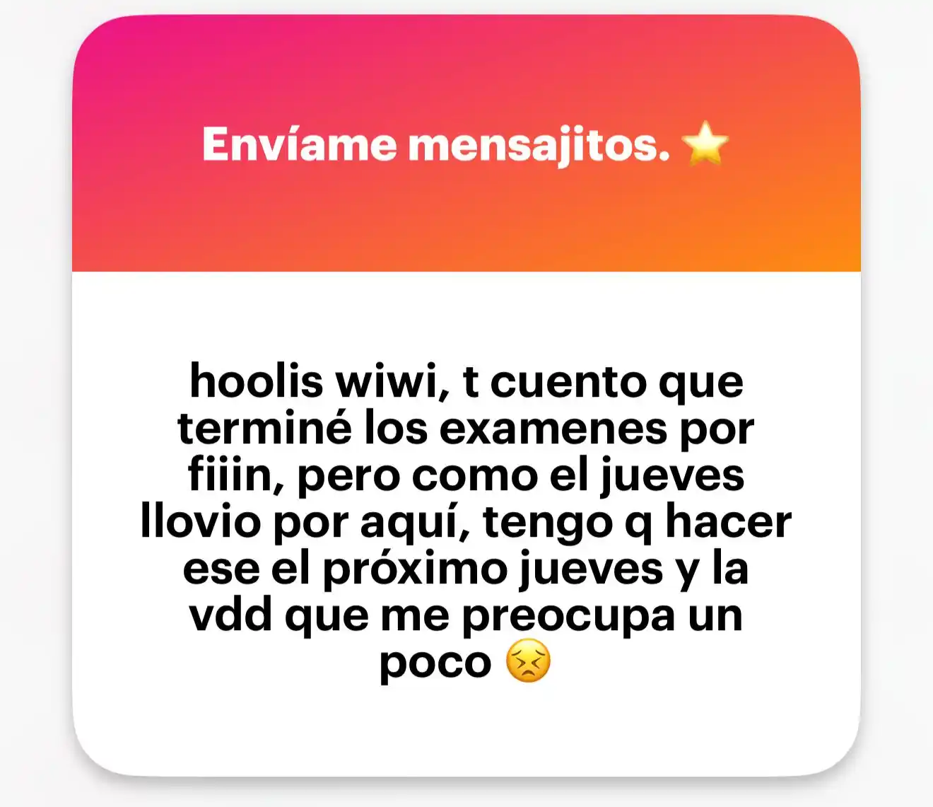 Image from ﹙⭐️﹚ ִ     ࣪  Flowii's diary   ۫ㅤ: Holiwis, corazón! Me alegro que hayas terminado los exámenes. Debes es...