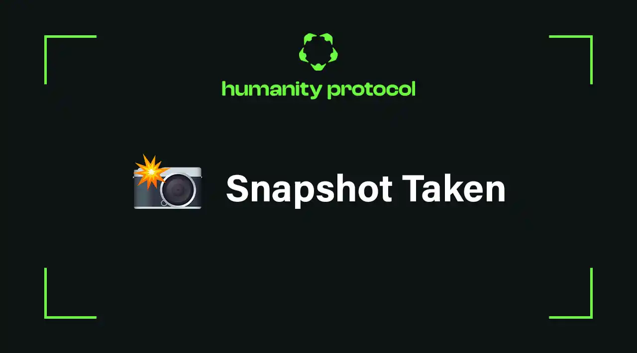 Image from Shahzaib ALi: *Humanity Protocol Snapshot Taken! 📸* It’s official — the snapshot f...