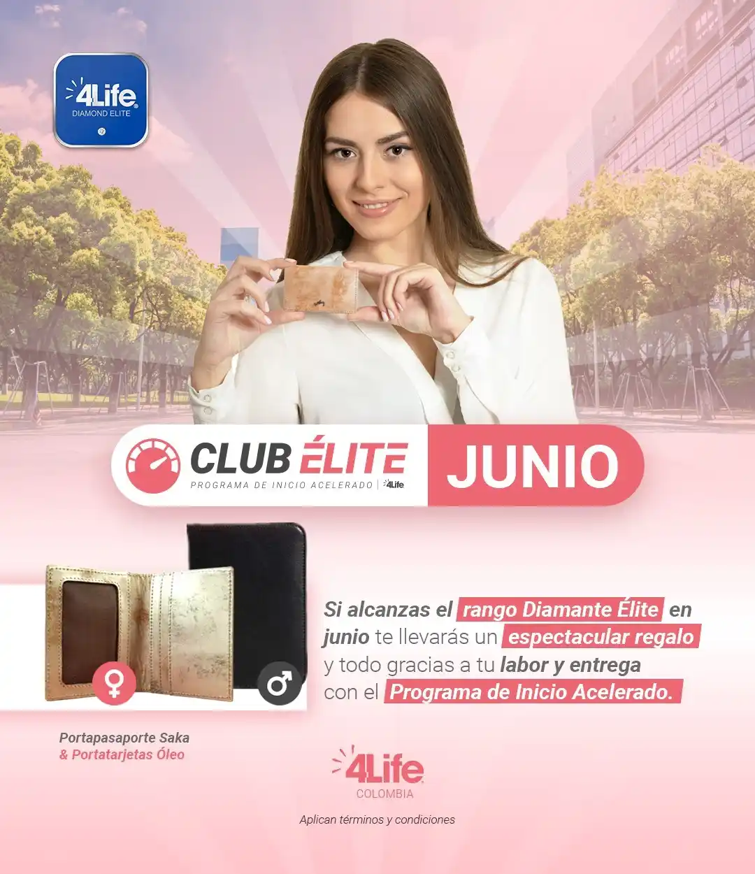 Image from Colombia al Día 🇨🇴: ¡Llévate un exclusivo obsequio marca Vélez con 4Life! ✨ Si en junio *a...