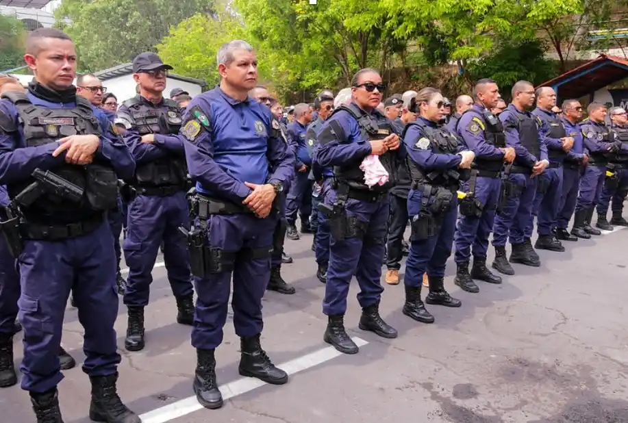 Image from g1 AM: *Manaus inicia em agosto curso de formação para 150 candidatos da guar...