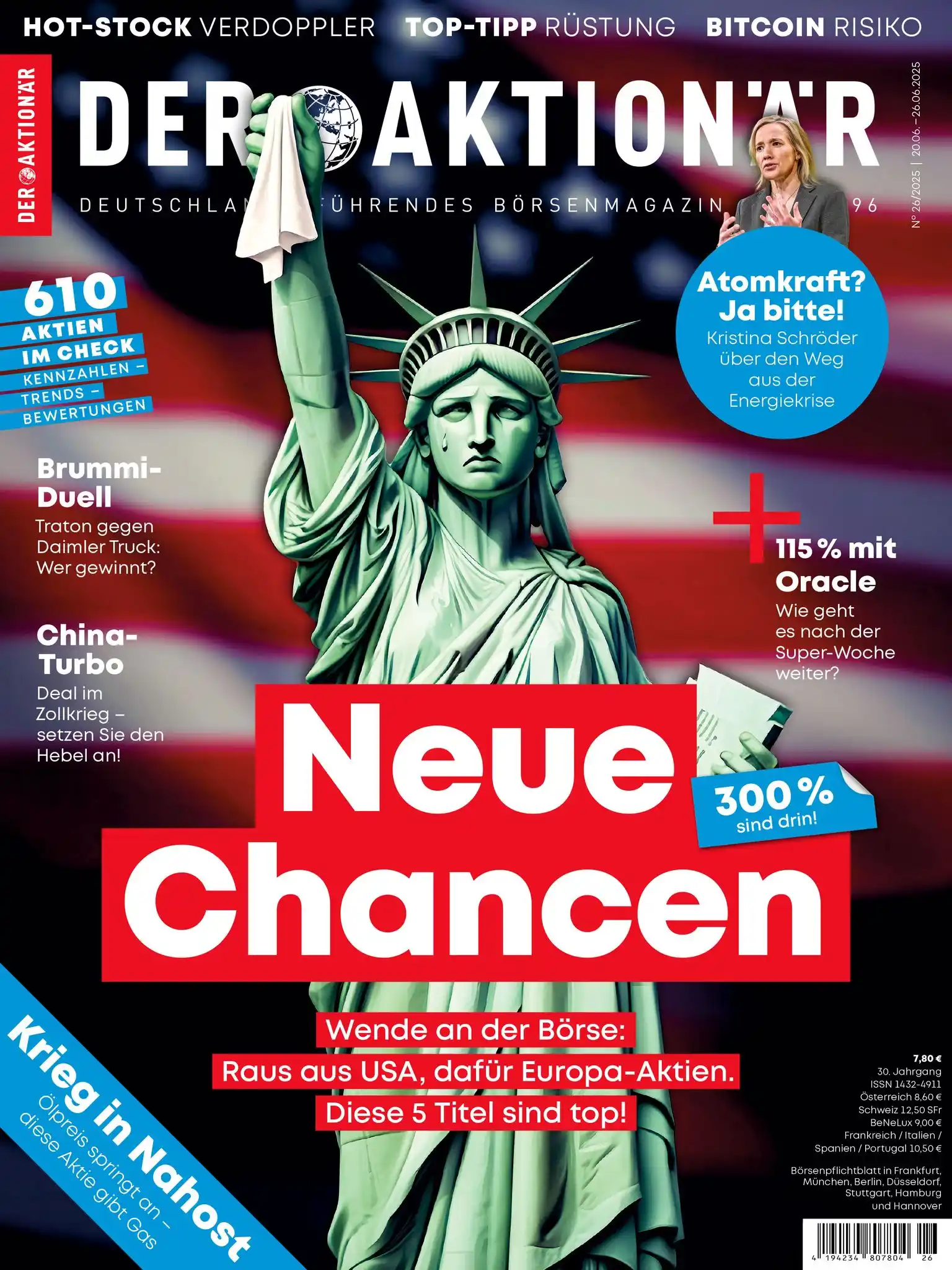 Image from DER AKTIONÄR: Neue Chancen an der Börse ‼️ Die Märkte drehen – Zeit zum Handeln! In ...
