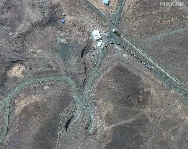 Image from خبر فوری 🛑 کندز در مسیر فرهنگ: واشنگتن پست: تصاویر ماهوارهای، تردد غیرمعمول کامیونها در تأسیسات فرد...