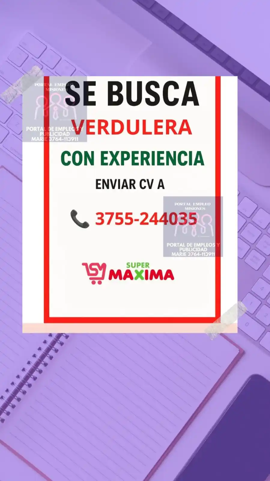 Image from PORTAL EMPLEO MISIONES: 📍Oberá Misiones  🚀 portal empleos Misiones 🚀...