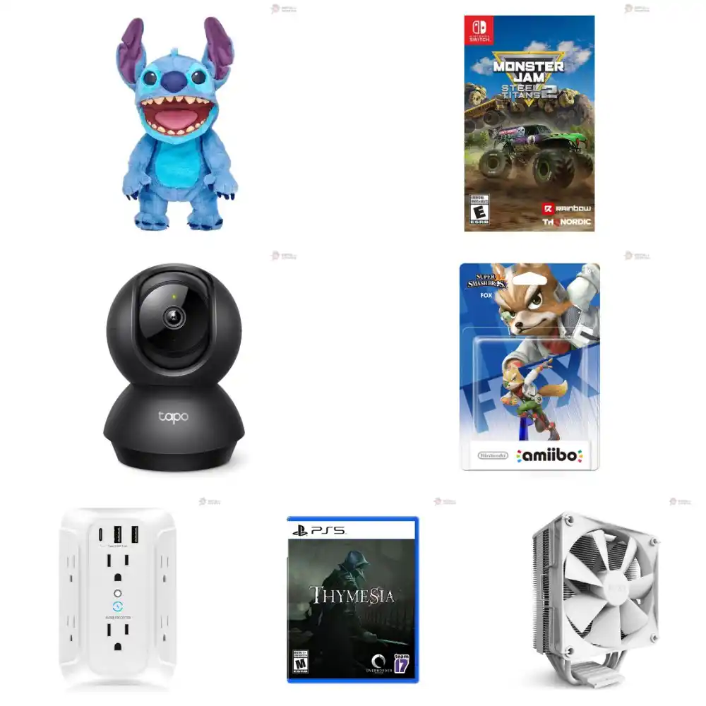 Image from Espía de Ofertas: ⚬ Peluche interactivo de Stitch de Disney FX, de 45 cm de alto, con má...