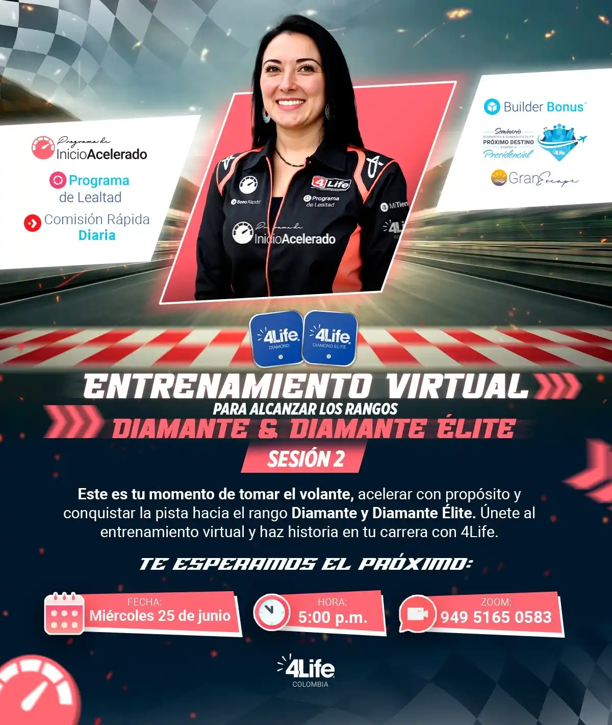 Image from Colombia al Día 🇨🇴: ¡Prepárate para la *Sesión 2 de Entrenamiento Virtual!* 🏁🚗 El próxim...