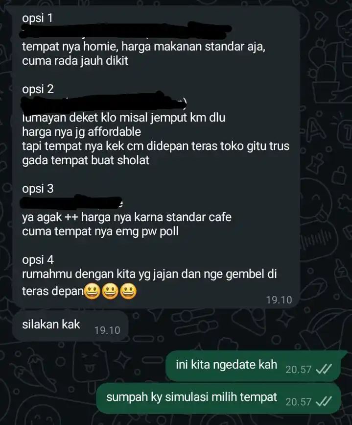 Image from 🌸🫧: sumpah ini lucu bngt, paling niat pdhl janjian h-jam😭👊🏻...
