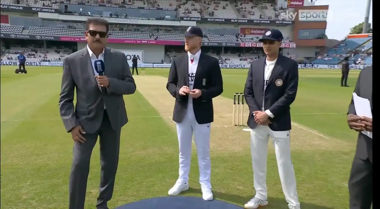 Image from Areeb Cricket World Official: 🚨 Toss Update from Headingley! 🏏️ England win the toss and opt to ...