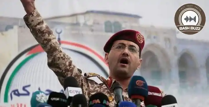 Image from BashBuzz: *Yemen's Houthis Mull how they can help key ally Iran against Israel.*...