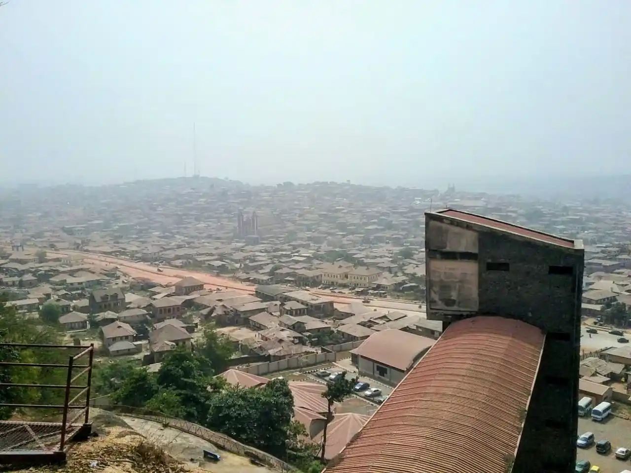 Image from Photo Exhibitions by Eddy & Friends: Another shot of abeokuta from the top of olumo rock. _Majek shot it_...