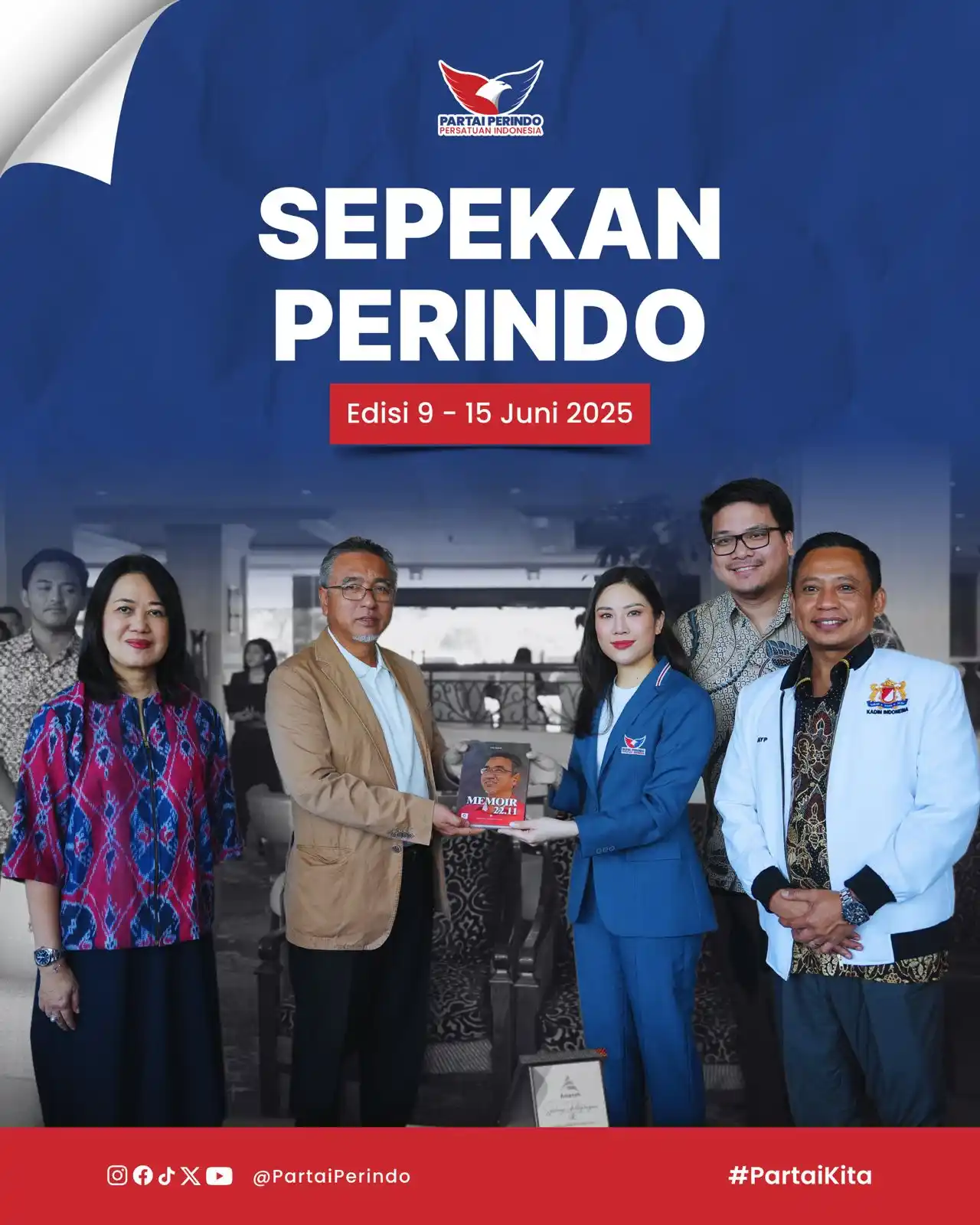 Image from Partai Perindo: Dalam sepekan terakhir, Partai Kita terus menunjukkan komitmennya dala...