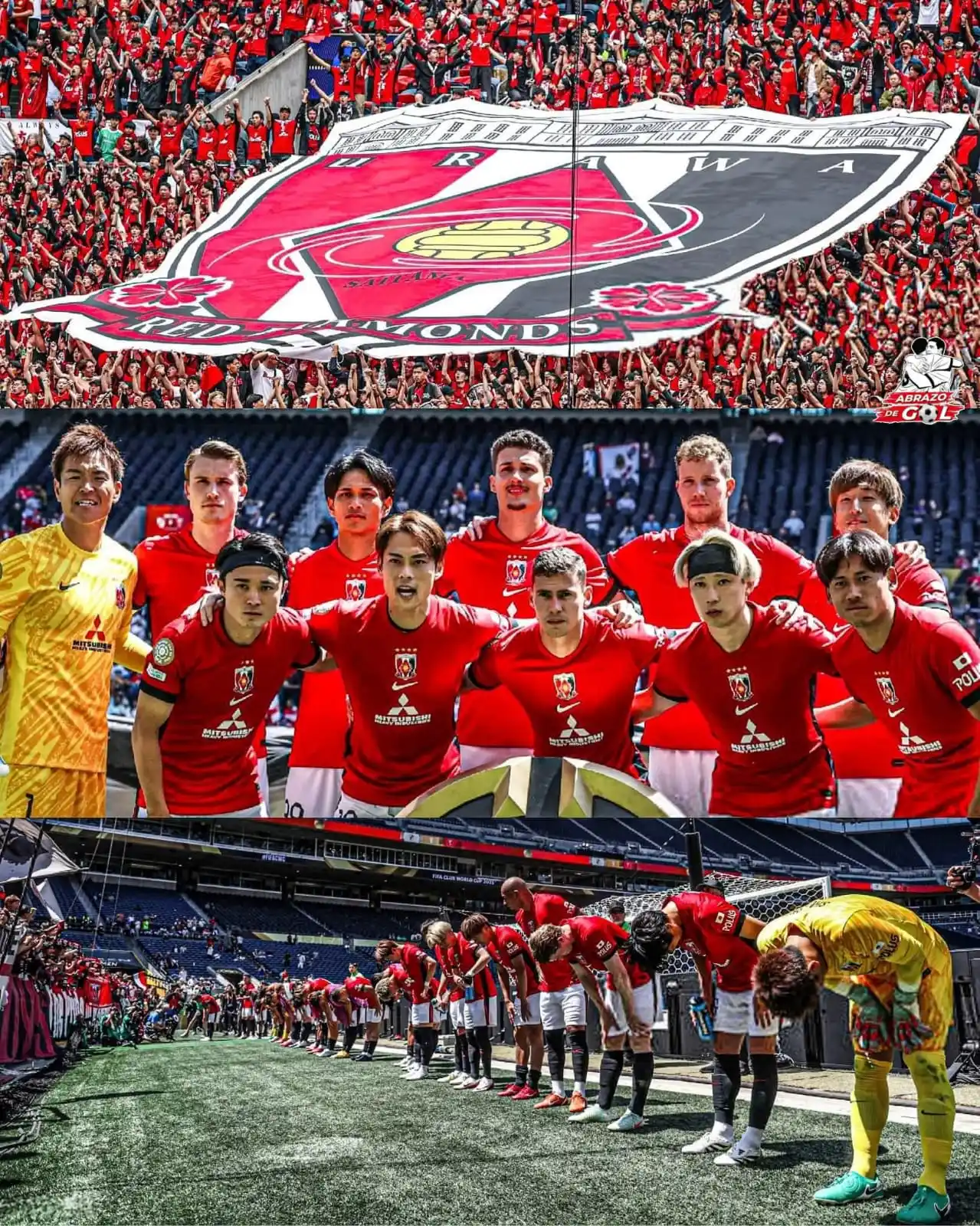 Image from 🏆⚽️ ABRAZO DE GOL 2025 ⚽️🏆: 📝 El Urawa quedó eliminado del Mundial de Clubes, pero no puede pasar...