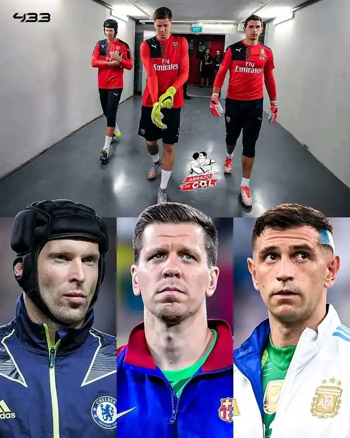 Image from 🏆⚽️ ABRAZO DE GOL 2025 ⚽️🏆: 📆 En 2015 | El Arsenal tenía porteros de talla mundial.  🇦🇷 Emilian...