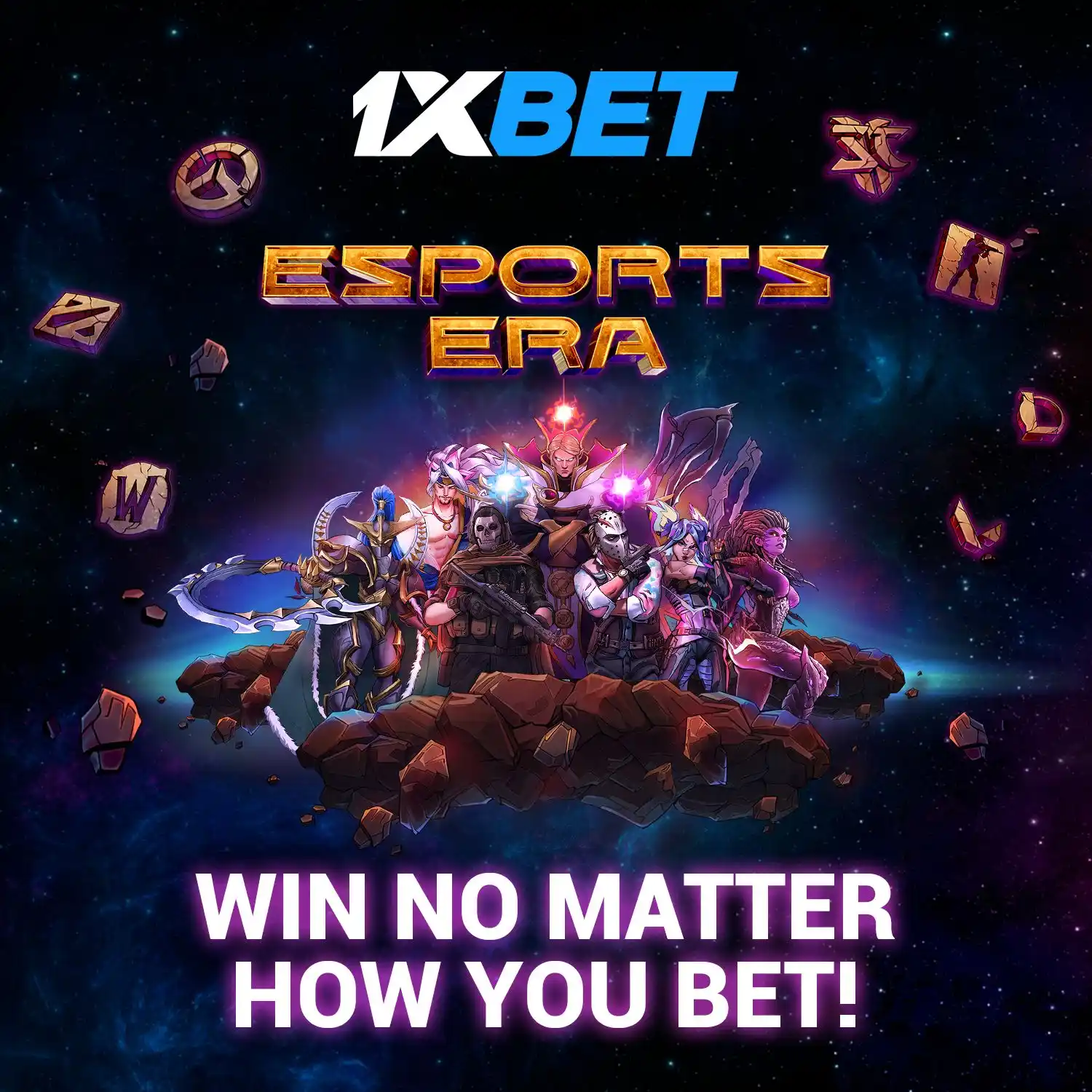 Image from 1xBet India 🇮🇳 : 🎮  Esport Era is ON — and you’ve got nothing to lose! 💰  Think you c...