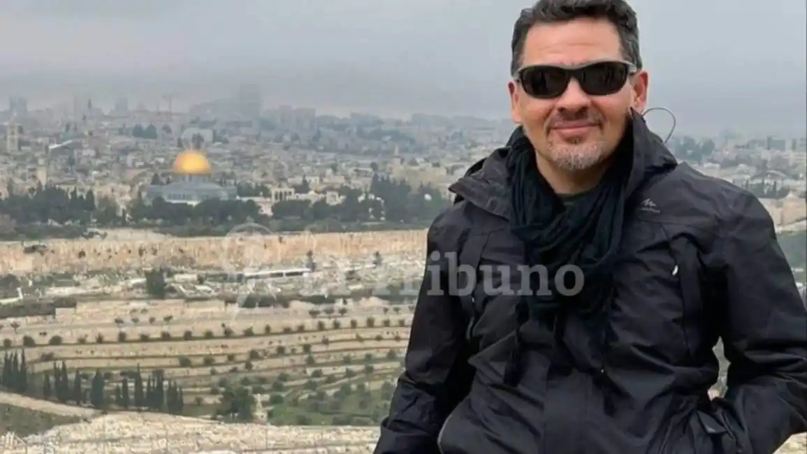 Image from El Tribuno Salta: *Fernando Palacios, el salteño que vive bajo las bombas en Israel: “Ya...