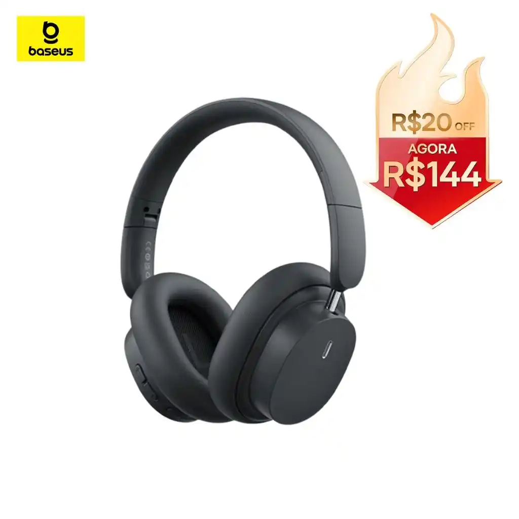 Image from BABI FINDS: 🔥 Fone De Ouvido Sem Fio Baseus Bowie D05 Bluetooth 5.3 HIFI Nível 40...