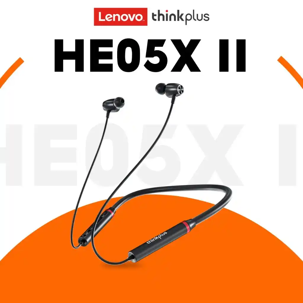 Image from BABI FINDS: 🔥 Fones De Ouvido Lenovo HE05X Ii Neckband Sports Bluetooth 5.0 Intra...