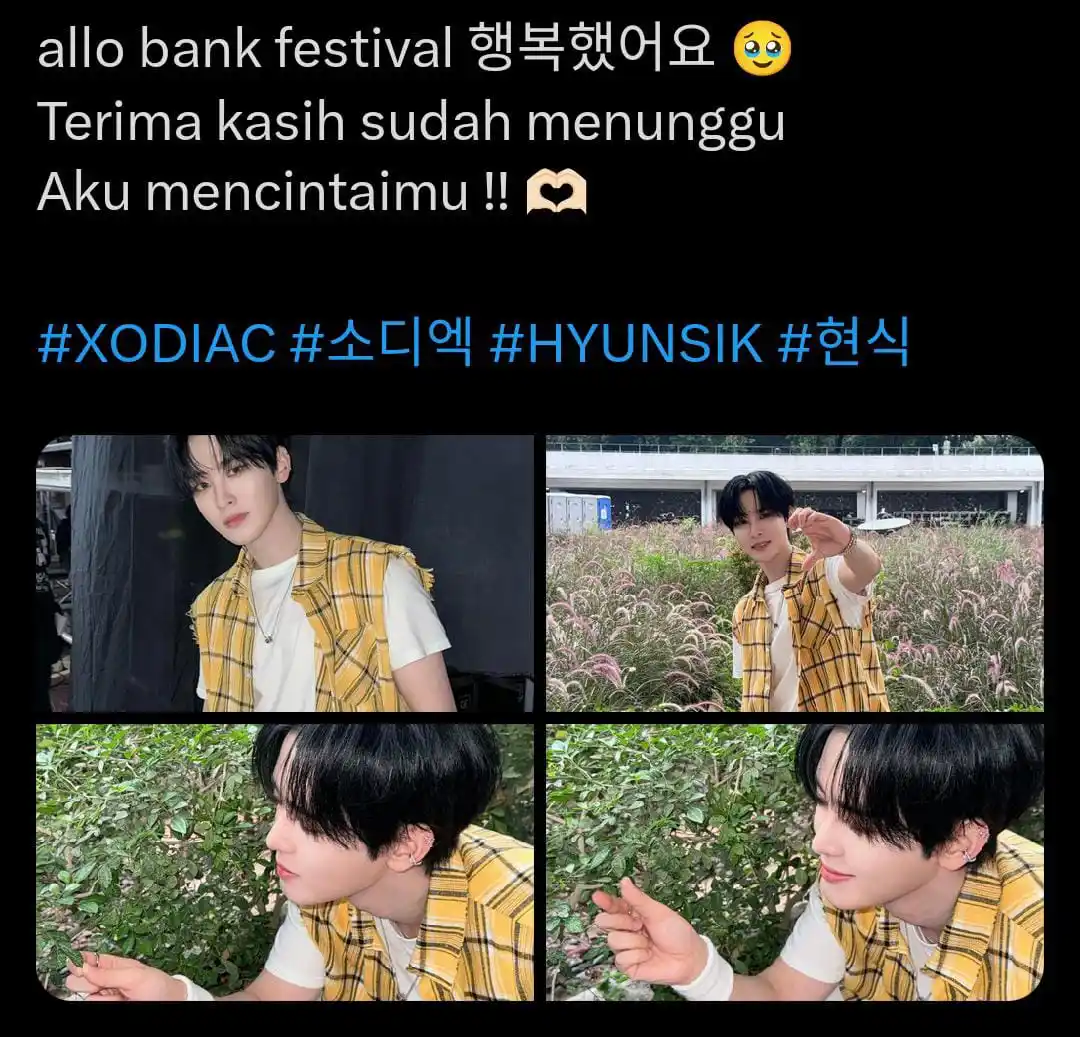 Image from XODIAC WIFE💋: HYUNSIK X UPDATE!🐹 Click here 👉 https://x.com/XODIAC_MEMBERS/status...