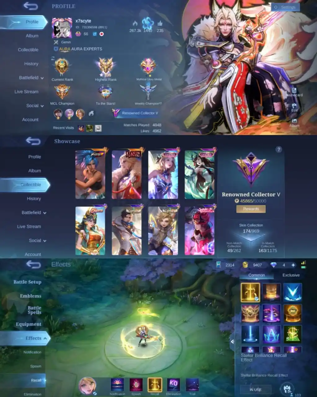 Image from 𝐈𝐍𝐓𝐄𝐑𝐍𝐀𝐓𝐈𝐎𝐍𝐀𝐋 𝐃𝐄𝐀𝐋𝐒🛒 🇮🇳🇮🇩🇵🇭🇧🇷🇵🇰: `Immortal 106 ⭐ ID` • Lance Kinshin • Ronowed Collector Rate - 1500...