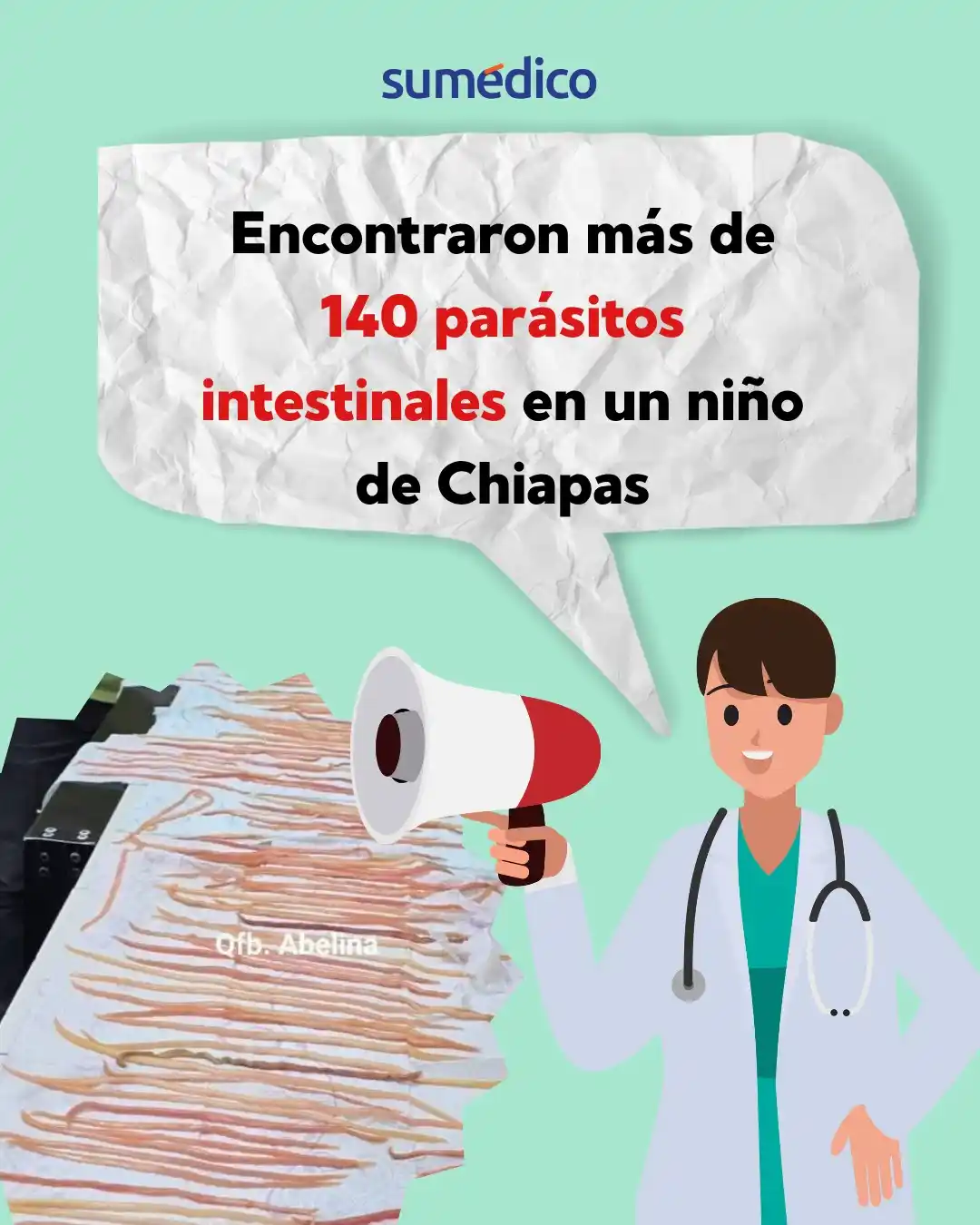 Image from Sumédico.com: 🚨 Impactante caso en Chiapas: un niño de 7 años llegó a urgencias con...