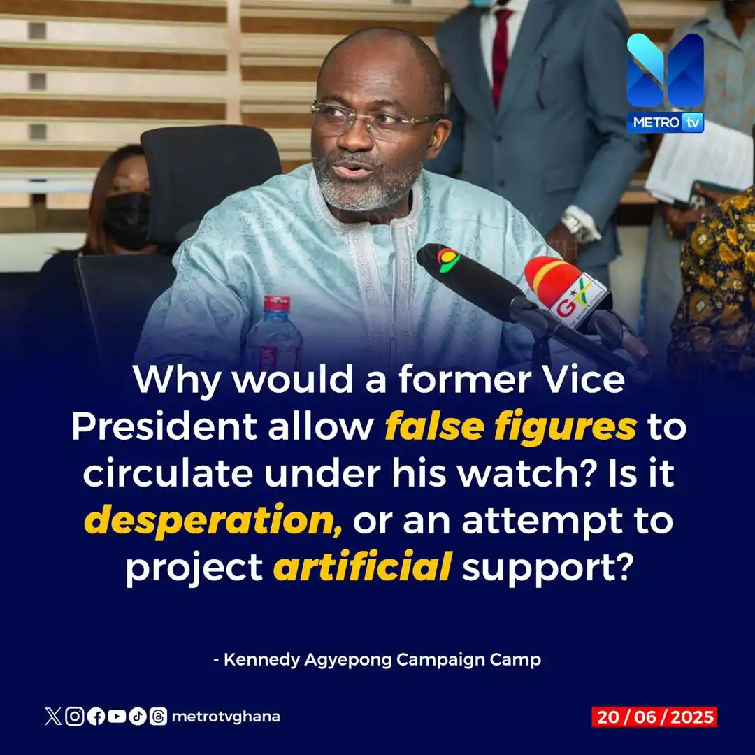 Image from TOP GHANA NEWS HEADLINES: Kennedy Agyepong's Campaign Camp raises a critical question: "Why woul...