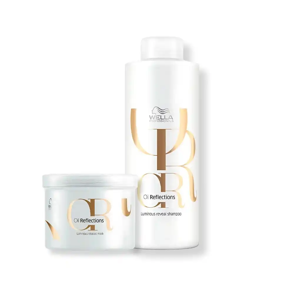 Image from BABI FINDS: 🔥 Kit Wella Professionals Oil Reflections Duo Salão (2 Produtos) De ...